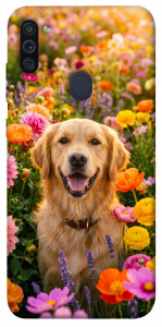 Чехол Flowery labrador для Galaxy M11 (2020)
