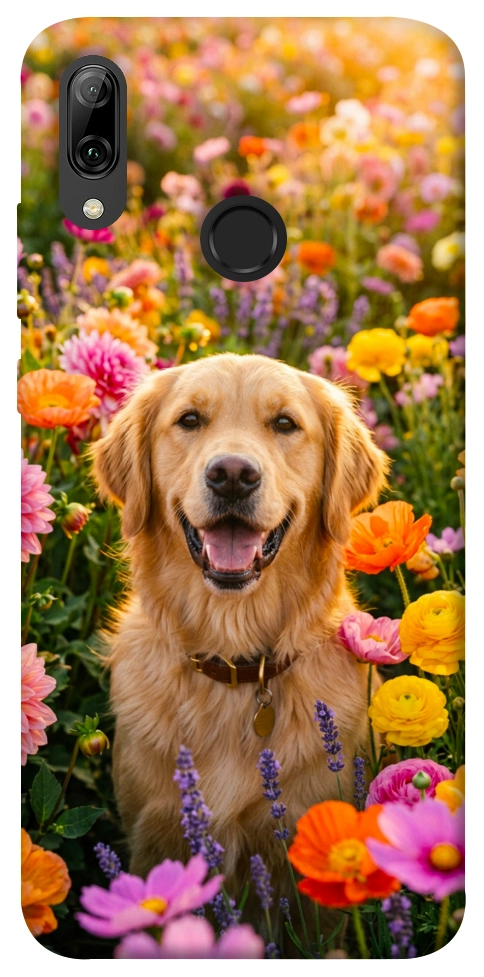 Чохол Flowery labrador для Huawei P Smart (2019)
