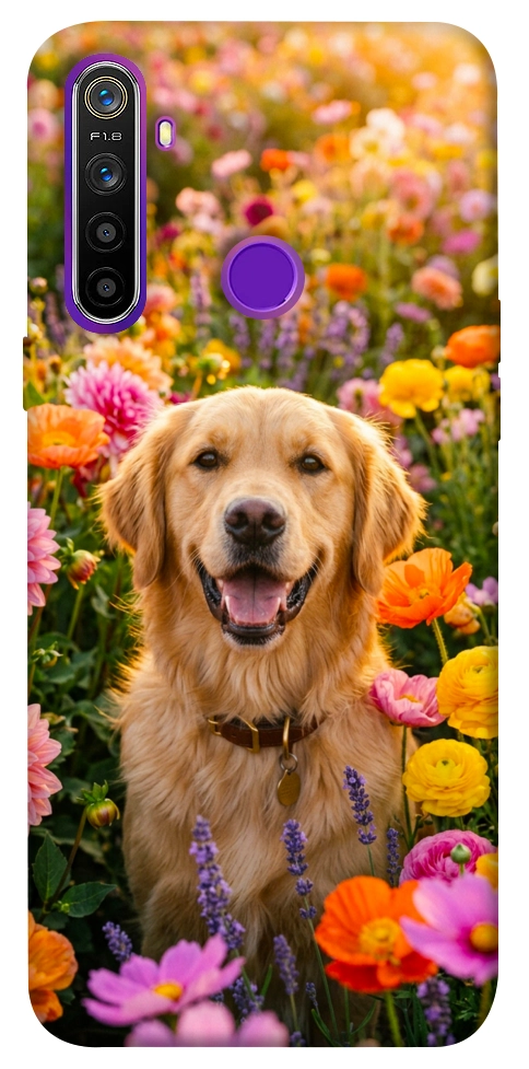 Чехол Flowery labrador для Realme 5