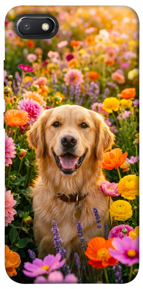 Чехол Flowery labrador для Xiaomi Redmi 6A
