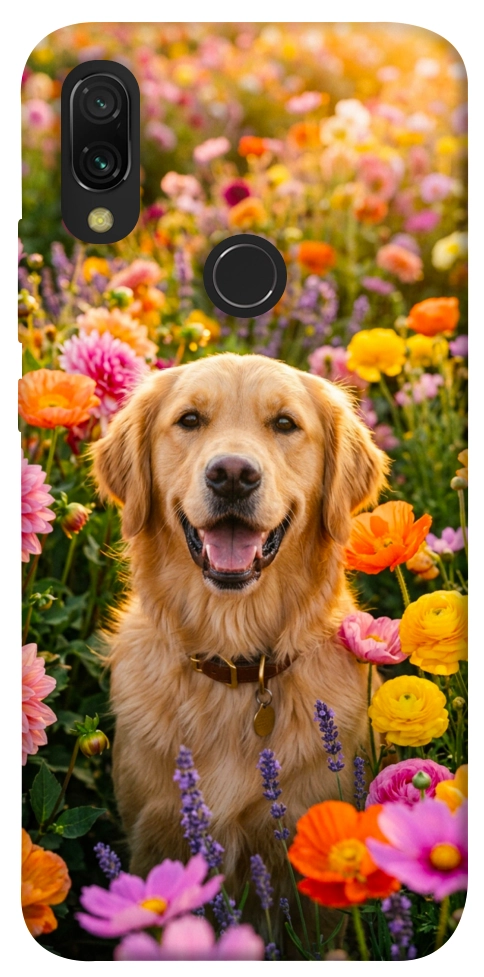 Чохол Flowery labrador для Xiaomi Redmi 7