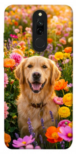 Чехол Flowery labrador для Xiaomi Redmi 8