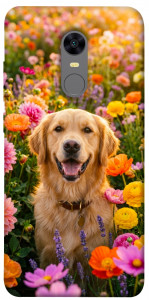 Чехол Flowery labrador для Xiaomi Redmi 5 Plus
