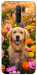 Чехол Flowery labrador для Xiaomi Redmi 9