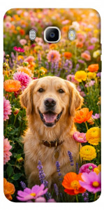 Чехол Flowery labrador для Galaxy J5 (2016)