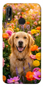 Чехол Flowery labrador для Huawei P20 Lite