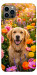 Чехол Flowery labrador для iPhone 12 Pro