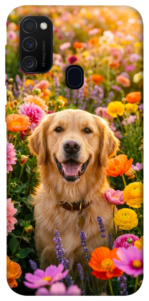 Чохол Flowery labrador для Galaxy M30s