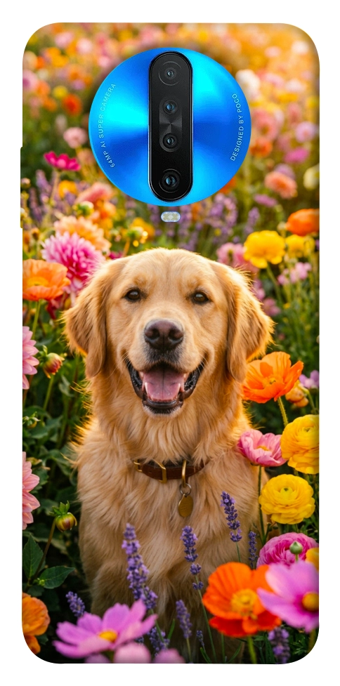 Чехол Flowery labrador для Xiaomi Redmi K30