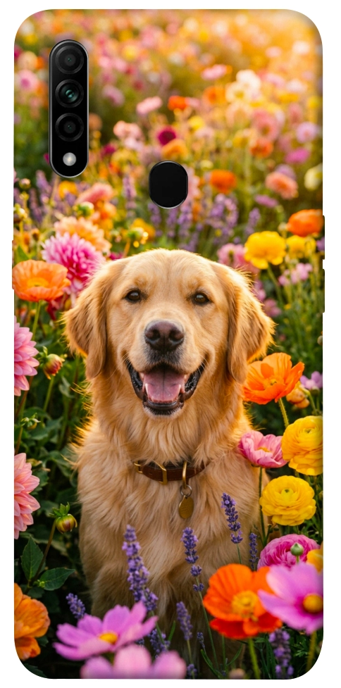 Чехол Flowery labrador для Oppo A31