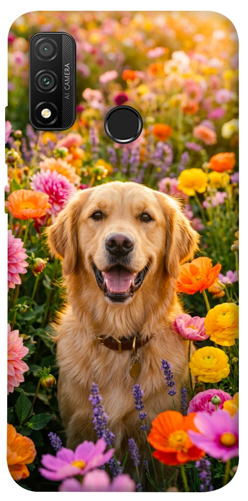 Чехол Flowery labrador для Huawei P Smart (2020)