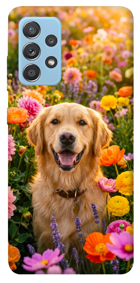 Чохол Flowery labrador для Galaxy A52