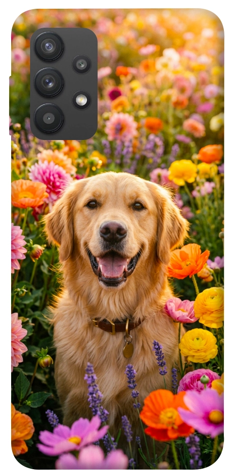 Чохол Flowery labrador для Galaxy A32 4G