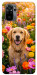 Чохол Flowery labrador для Xiaomi Redmi Note 10