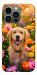 Чохол Flowery labrador для iPhone 13 Pro