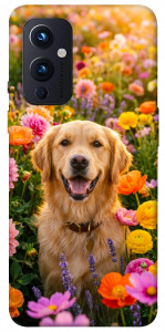 Чехол Flowery labrador для OnePlus 9