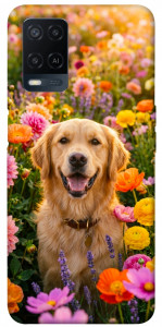 Чехол Flowery labrador для Oppo A54 4G