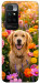Чехол Flowery labrador для Xiaomi Redmi 10