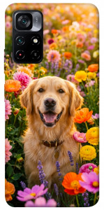 Чехол Flowery labrador для Xiaomi Poco M4 Pro 5G