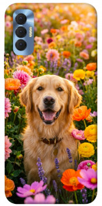 Чохол Flowery labrador для TECNO Spark 8P