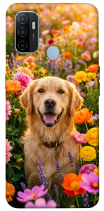 Чохол Flowery labrador для Oppo A33 (2020)