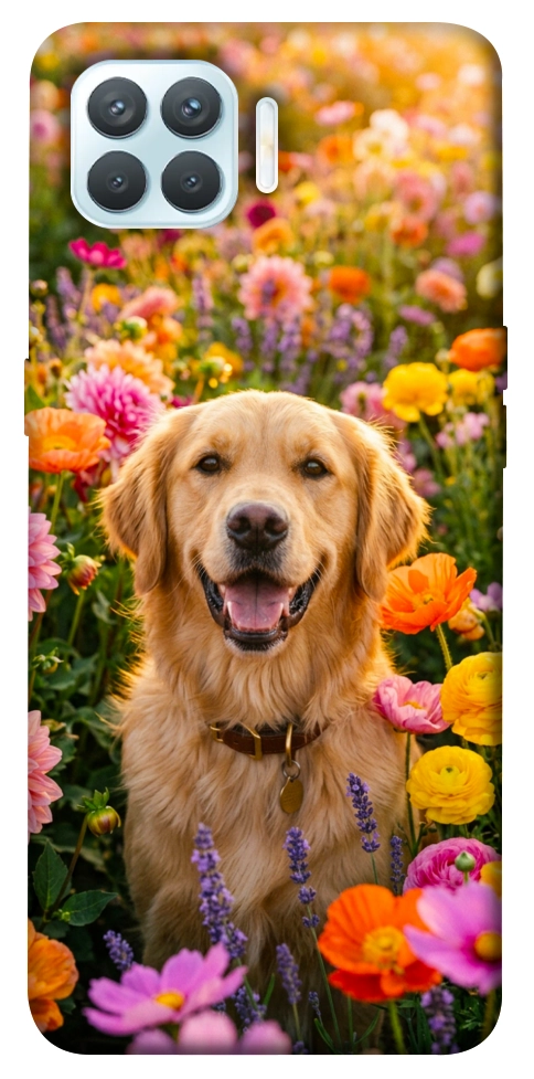 Чохол Flowery labrador для Oppo F17 Pro