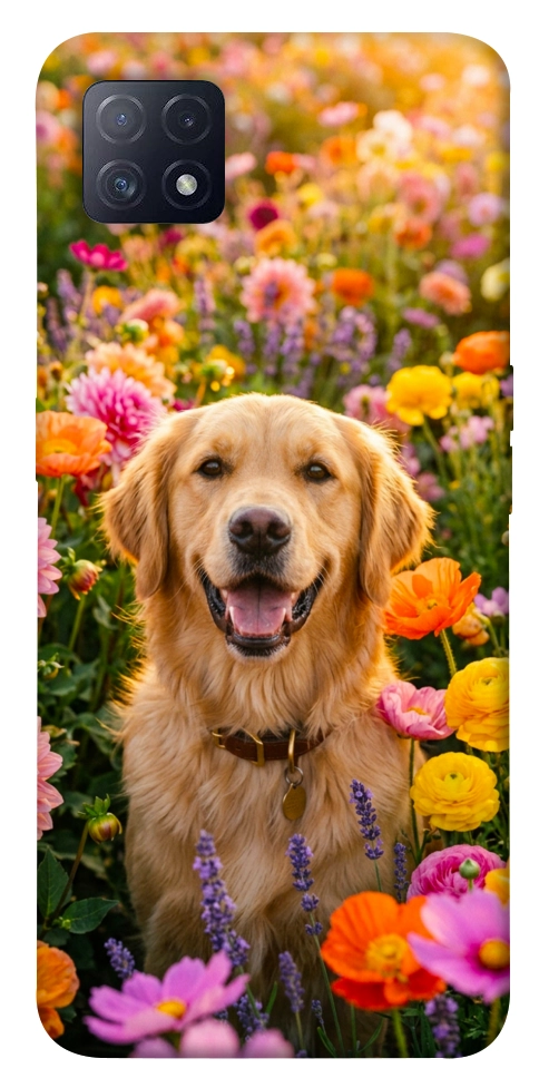 Чохол Flowery labrador для Oppo A73 5G