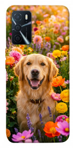 Чохол Flowery labrador для Oppo A16 4G