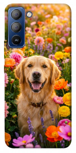 Чехол Flowery labrador для TECNO Pop 5 Pro