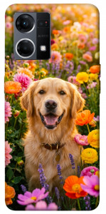Чохол Flowery labrador для Oppo Reno 7 4G