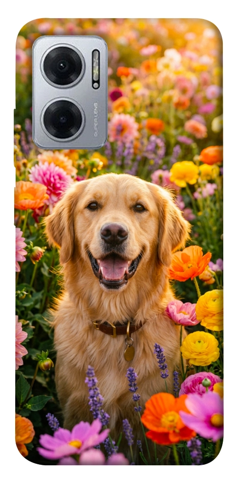 Чехол Flowery labrador для Xiaomi Redmi Note 11E