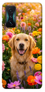 Чехол Flowery labrador для Xiaomi Redmi K50 Gaming