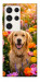 Чехол Flowery labrador для Galaxy S23 Ultra