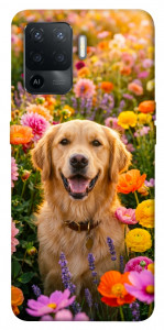 Чехол Flowery labrador для Oppo Reno 5 Lite