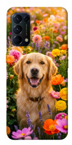 Чохол Flowery labrador для Oppo Reno 5 4G