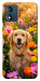 Чехол Flowery labrador для Motorola Moto E13