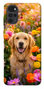 Чохол Flowery labrador для Motorola Moto G22