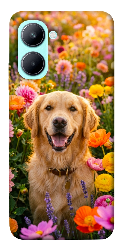 Чохол Flowery labrador для Realme C33