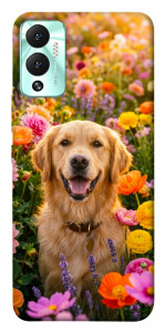 Чохол Flowery labrador для Infinix Hot 12 Play