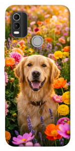Чохол Flowery labrador для Nokia C21 Plus