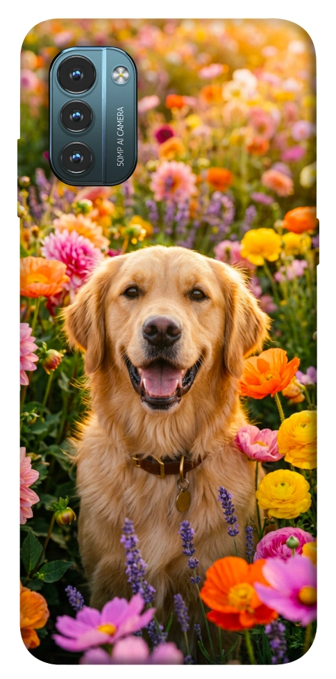 Чехол Flowery labrador для Nokia G21