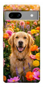 Чохол Flowery labrador для Google Pixel 7A