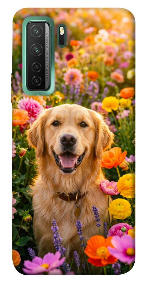 Чехол Flowery labrador для Huawei nova 7 SE
