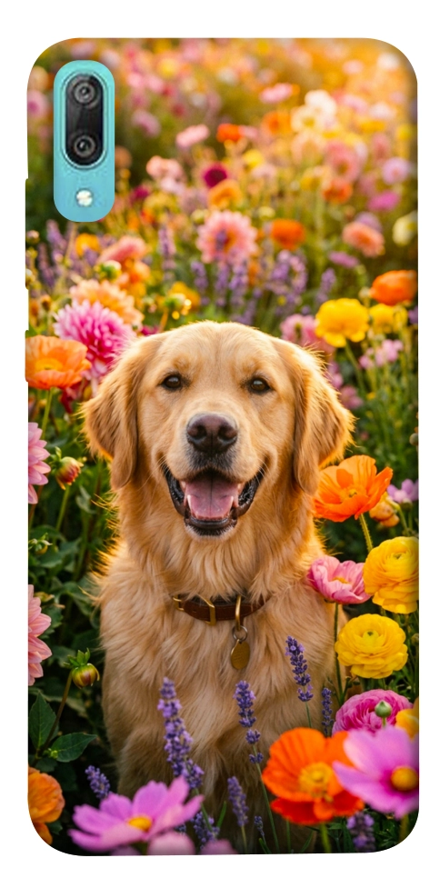 Чехол Flowery labrador для Huawei Y6 Pro (2019)