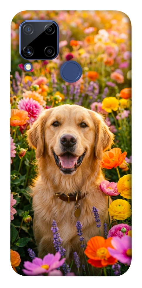 Чехол Flowery labrador для Realme C15