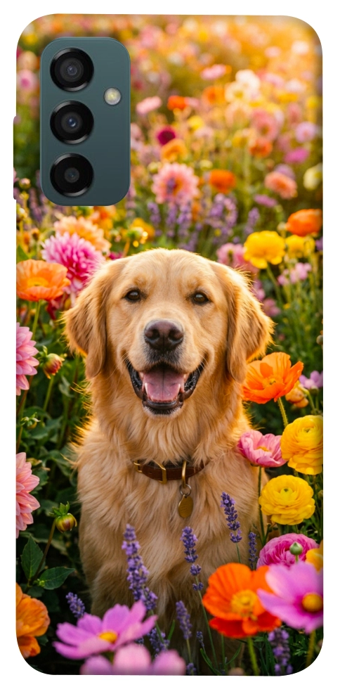 Чехол Flowery labrador для Galaxy M14 5G