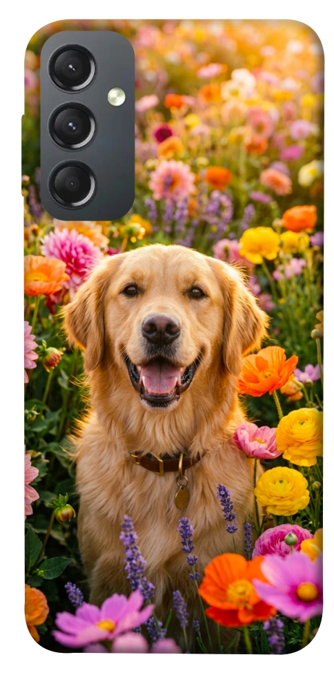 Чохол Flowery labrador для Galaxy A24 4G