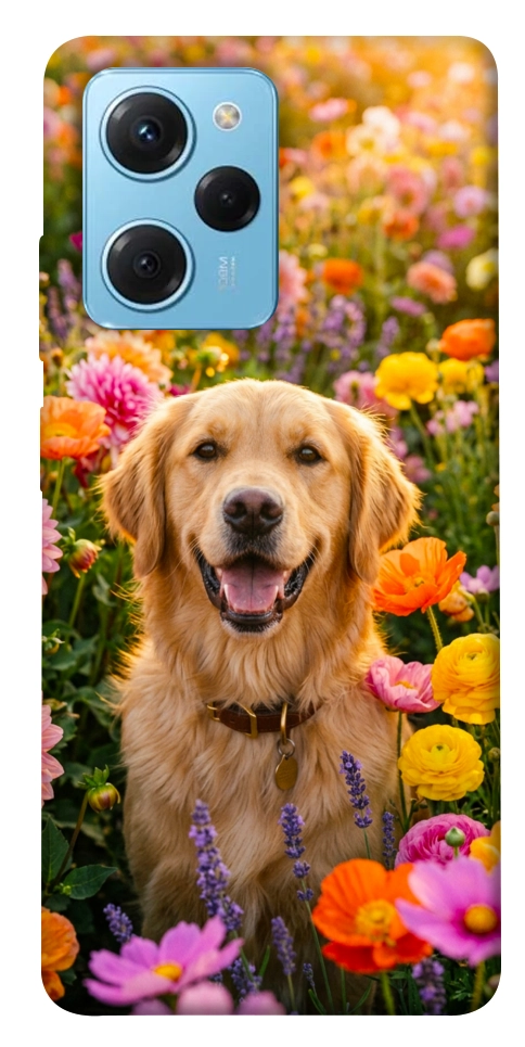 Чохол Flowery labrador для Xiaomi Poco X5 Pro 5G