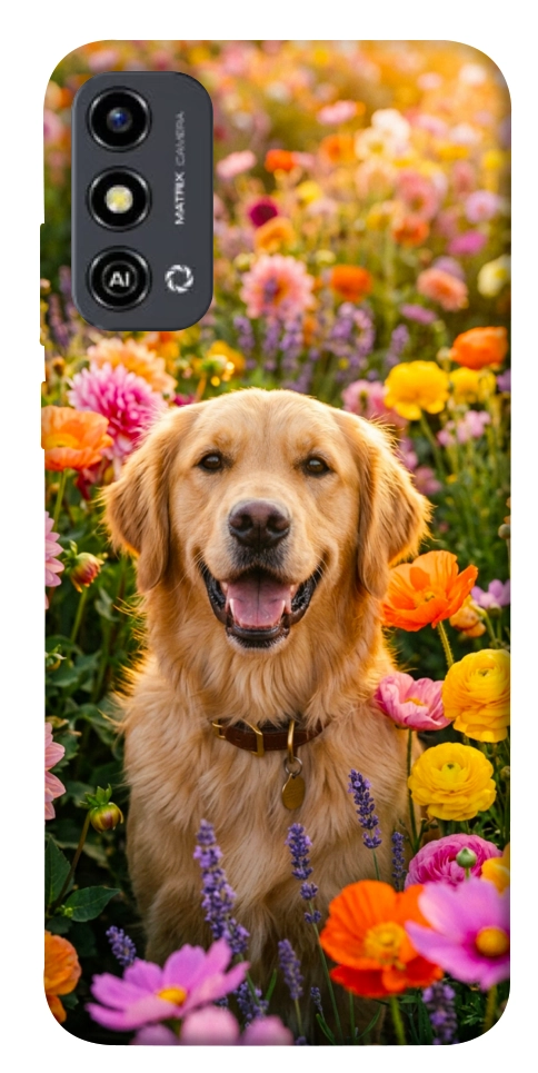 Чехол Flowery labrador для ZTE Blade A53