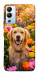 Чохол Flowery labrador для Infinix Hot 12i